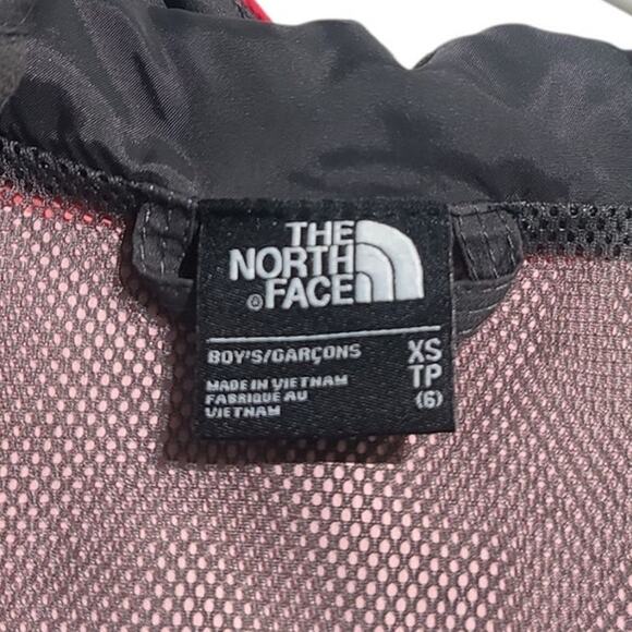 The North Face Boys DryVent Rain Jacket Red Gray Size XS - Picture 6 of 6